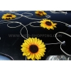 Bruiloft decoratie auto zonnebloemen DEK1061