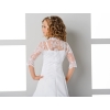 Bolero van kant met 2/3 mouwen