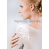 Bolero Strech Tule lange mouwen E1513