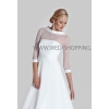 Bruids Bolero Tule Knoppen