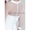 Bruids Bolero vanTule met Knoppen E1604
