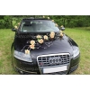 Auto versieren SALMON rozen en hart DEK1014