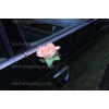Auto versieren SALMON rozen en hart DEK1014