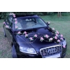 Auto versiering Mauve rozen DEK1026