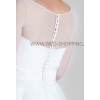 Bruidsbolero strech tule knoopsluiting op de rug E1605