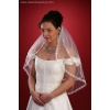 Sluier met  sequins band - 70 cm