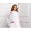 Communie Cape van chiffon voor meisjes