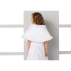 Communie Cape van Satin met Bont
