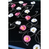 Trouwauto roze en witte gerbera versiering