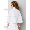 Fleece cape voor communie voor meisjes P0571B