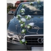 Ivoor Rozen Trouwauto Decoratie Set