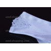 Wit Communie Handschoenen met Kant R1050A