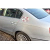 Magneet hartjes voor trouwauto rood DEK50003