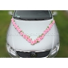 Licht roze rozen met zuignappen DEK1501