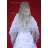 Bruidssjaal organza omslagdoek