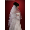 Jabot sluier - 90 cm lang W1017