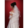 Jabot sluier - 90 cm lang W1017