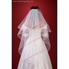 Jabot sluier - 110 cm lang W1018