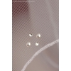 Sluier met  strass steentjes en parels van Swarovski W1048