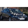 Trouwauto versiering witte bloemen DEK1006