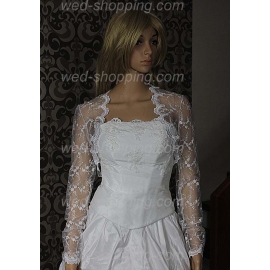Kant bolero met borduursel
