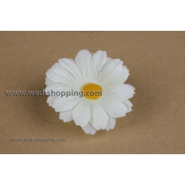 Cream Madeliefjes met zuignappen voor trouwauto decoratie