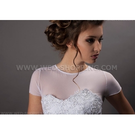 Bruids Top Strech Tule T-Shirt