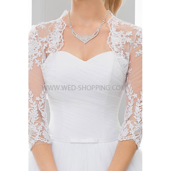 Bruidsjasje van Kant voor trouwjurk K03510