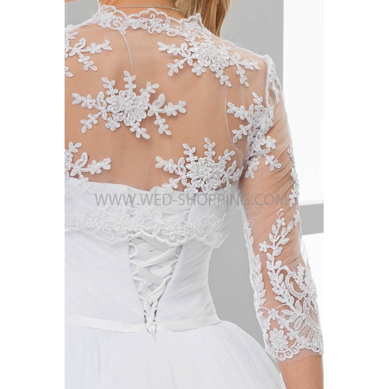 Bruidsjasje van Kant voor trouwjurk K03510