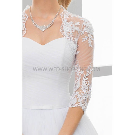 Bruidsjasje van Kant voor trouwjurk K03510