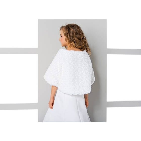 Cape met mouwen voor bruidsmeisjes communie