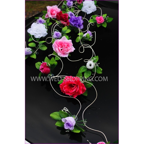 Decoratie Trouwauto DEK1801