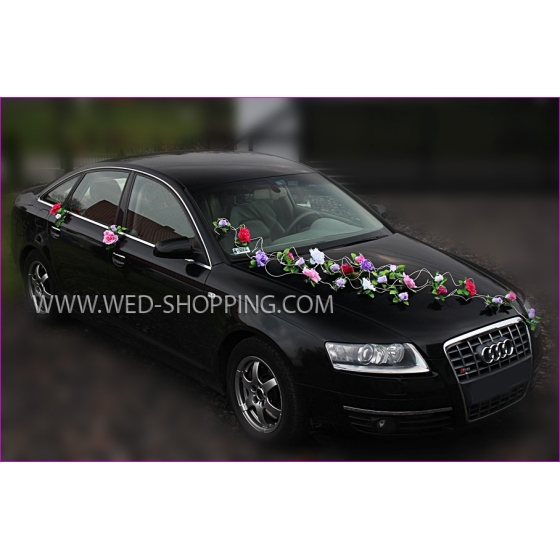 Decoratie Trouwauto DEK1801