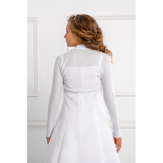 Gebreid bolero voor meisjes Wit / Ivoor