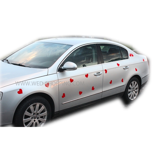 Auto decoratie magnetische sticker harten DEK50008