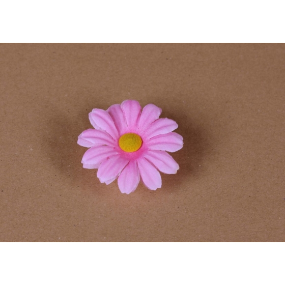 Roze madeliefjes met zuignappen voor trouwauto decoratie DEK5003