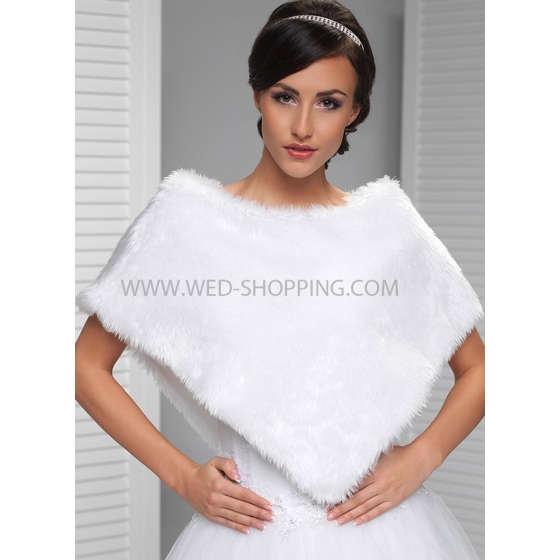 Stola Kunst Bont Poncho K089B