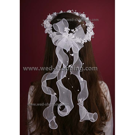 Diadeem voor communiejurk KW1006