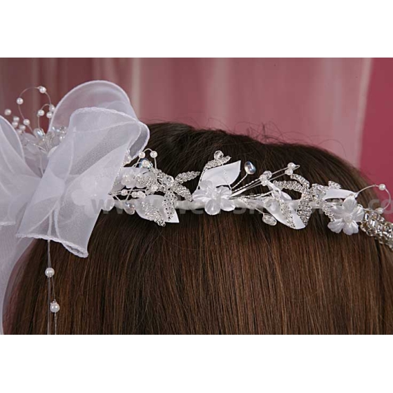 Diadeem voor communiejurk KW1031