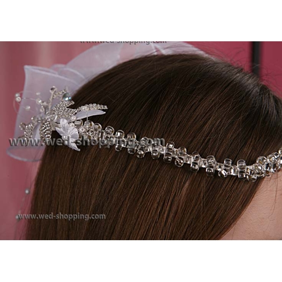 Diadeem voor communiejurk KW1031