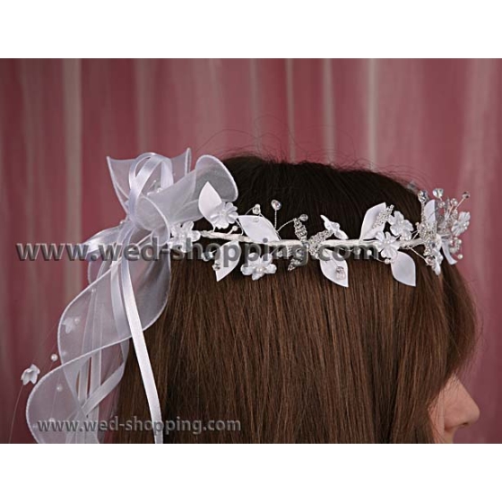 Diadeem voor communiejurk KW1034