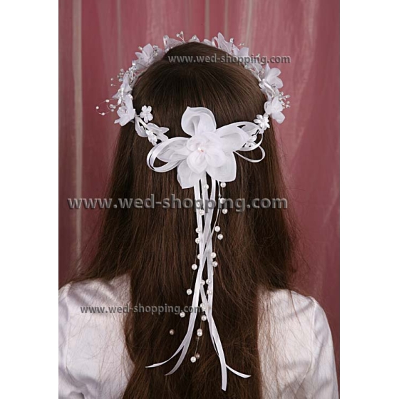 Diadeem voor communiejurk KW1035
