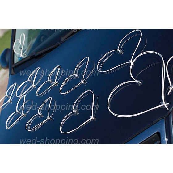 Decoratie voor trouwauto DEK1002