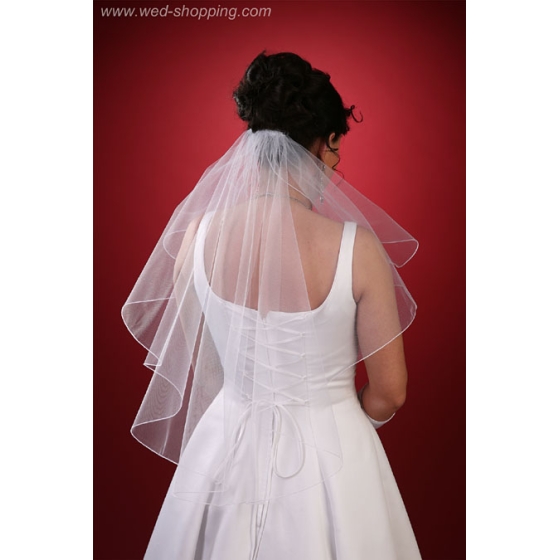 Jabot sluier - 70 W1027