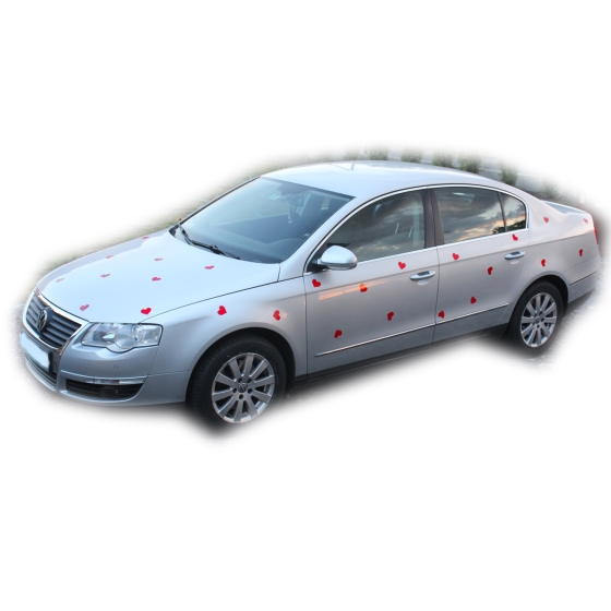 Valentijnsdag auto versiering DEK50007